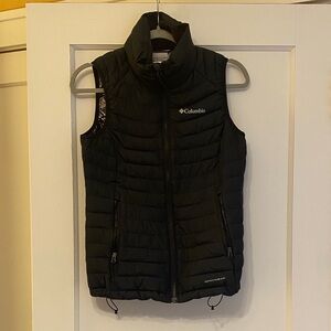Columbia Black Quilted Vest